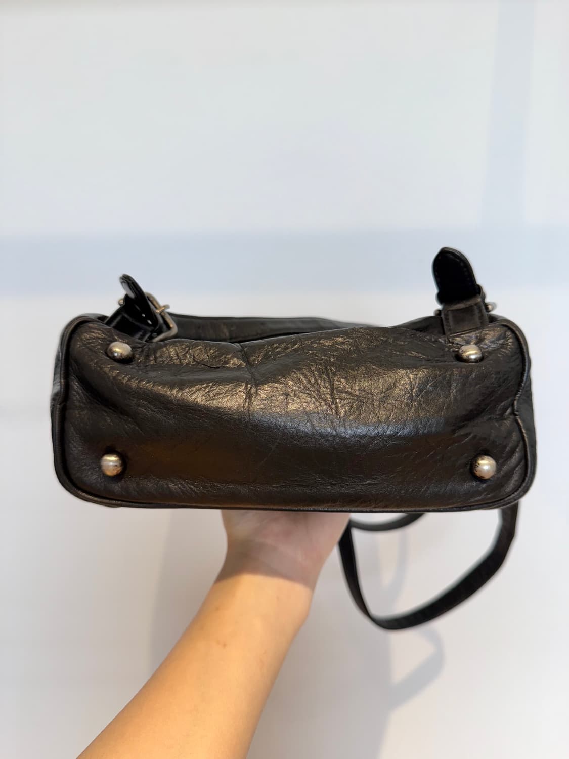 90s 장폴고티에 leather backpack 상품이미지4