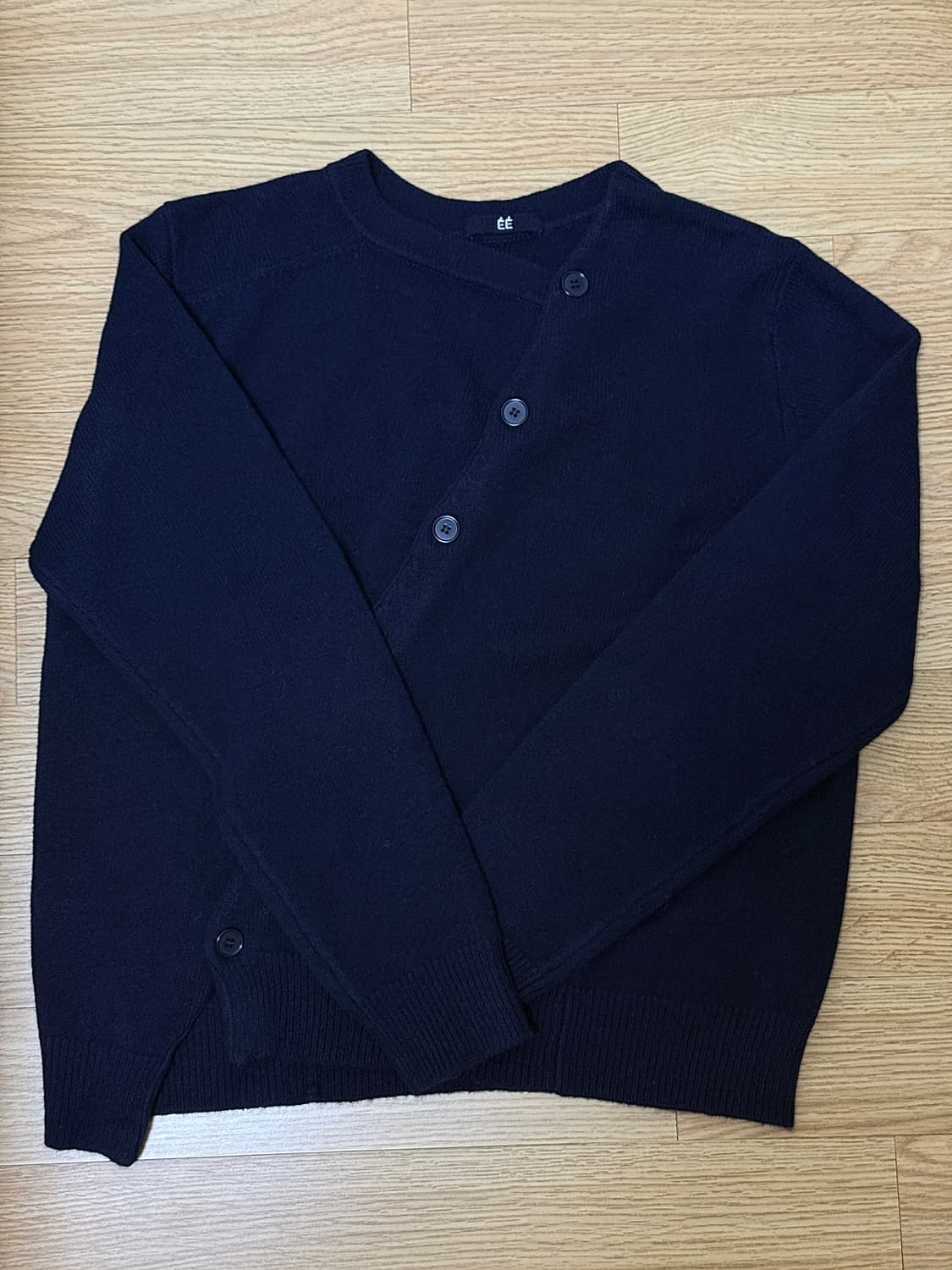 누마레ee 투웨이 가디건 네이비 새상품 L 상품이미지4