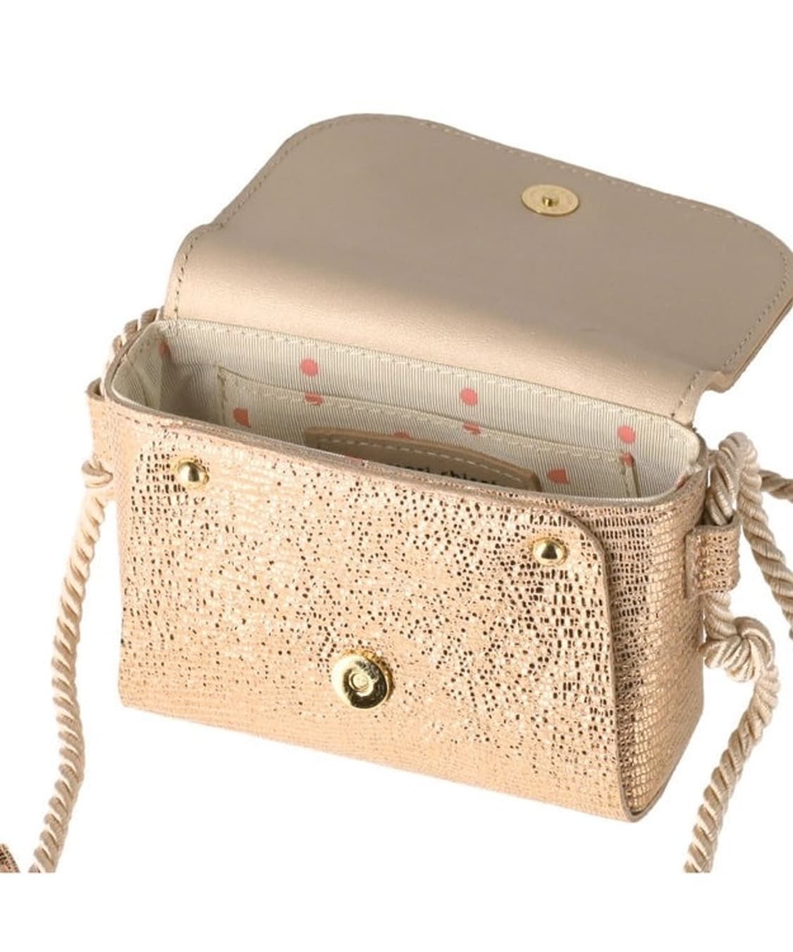 (새상품)츠모리 치사토 캐리 다이아몬드 스타 염소 가죽 숄더 백 미니 백 상품이미지6