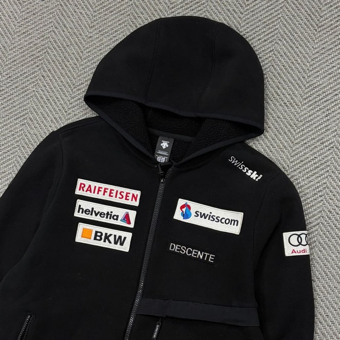 데상트 플리스집업 v1351 상품이미지3