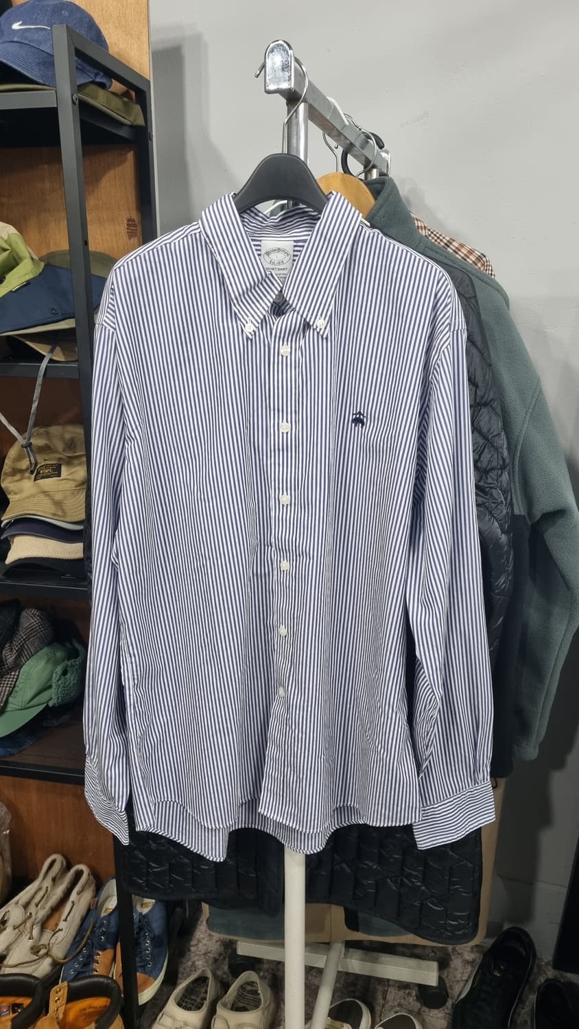 Brooks Brothers)) 스트라이프 셔츠 (국내 105사이즈) 상품이미지1