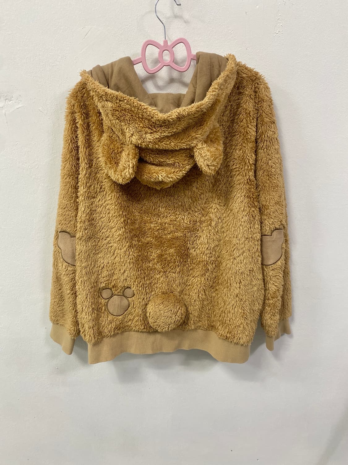 [DISNEY] 도쿄디즈니 쿠마미미 더피 폭닥 후드집업 상품이미지6