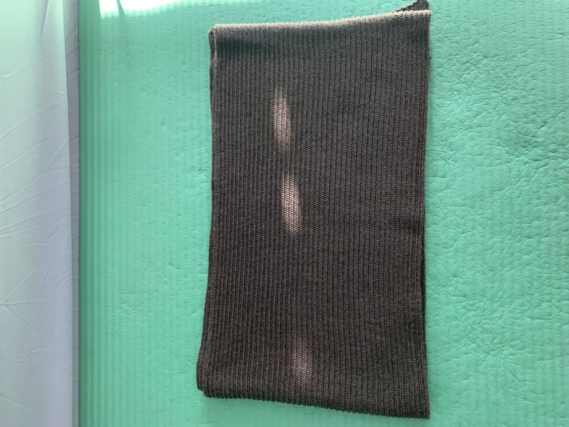 Ends and means 그랜파 스카프 다크브라운 상품이미지3