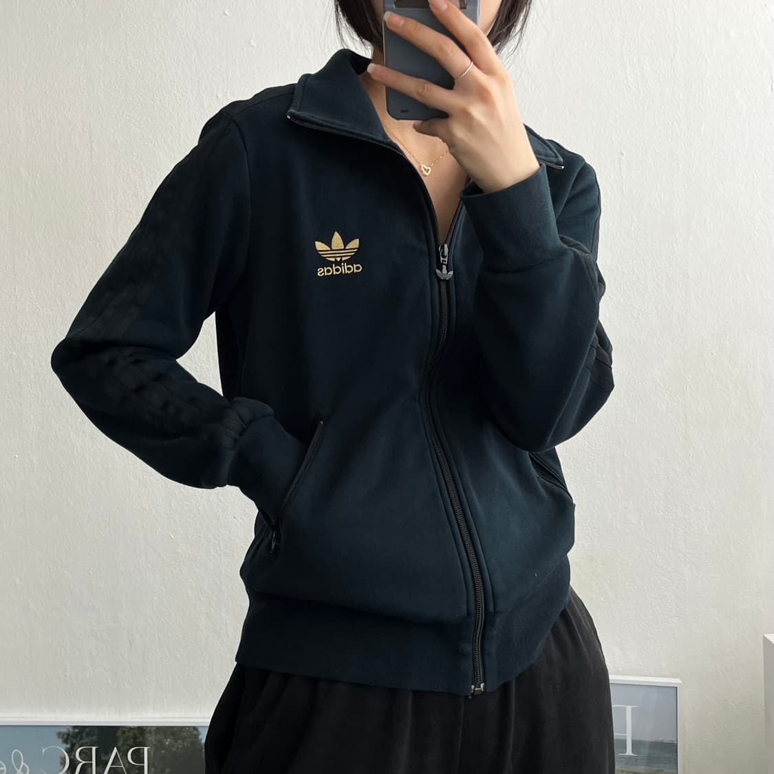 100) 아디다스코튼져지 A1875 상품이미지1