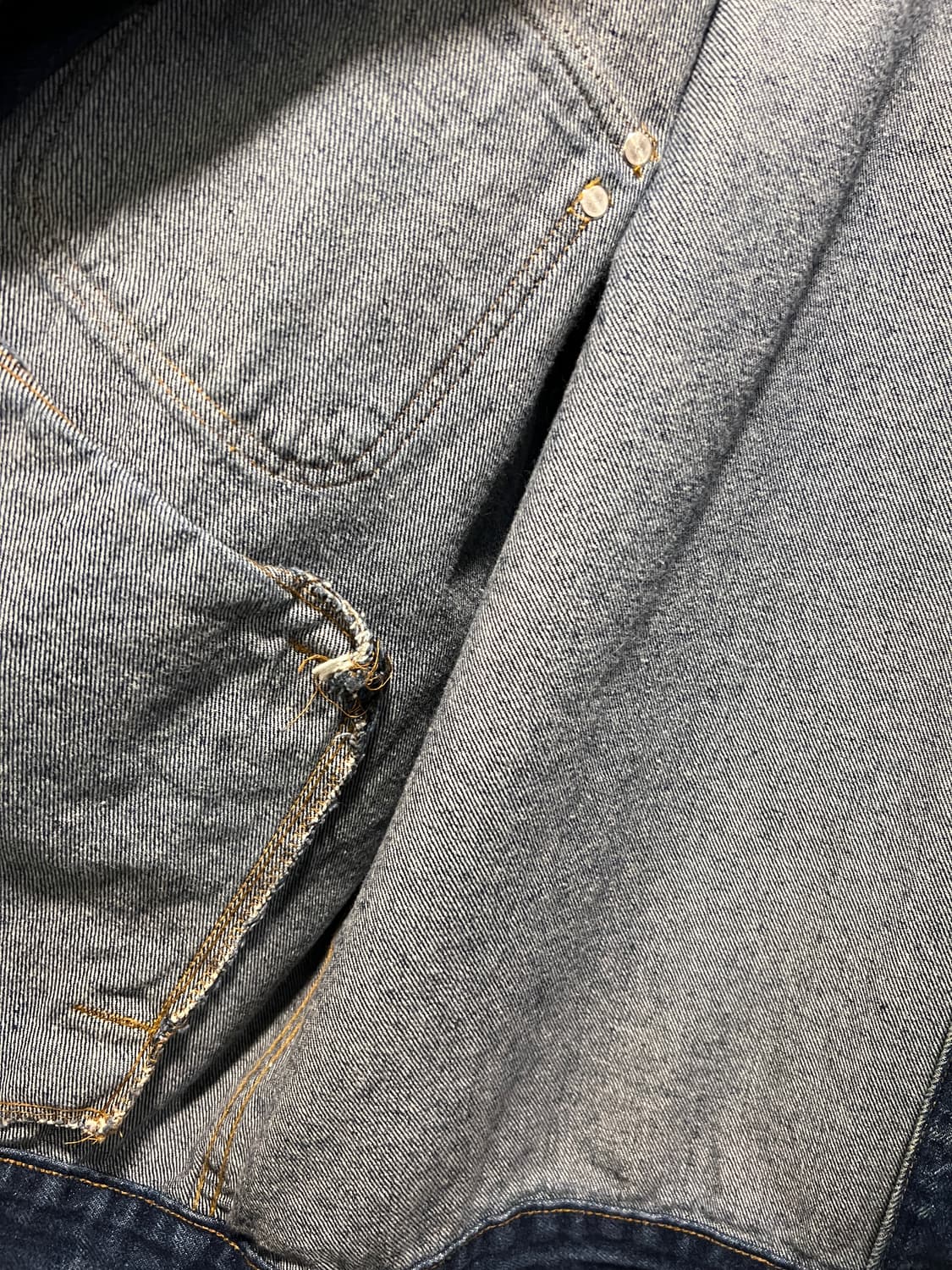 [XL]Woolrich USA 울리치 오버핏 데님 코치자켓 상품이미지7