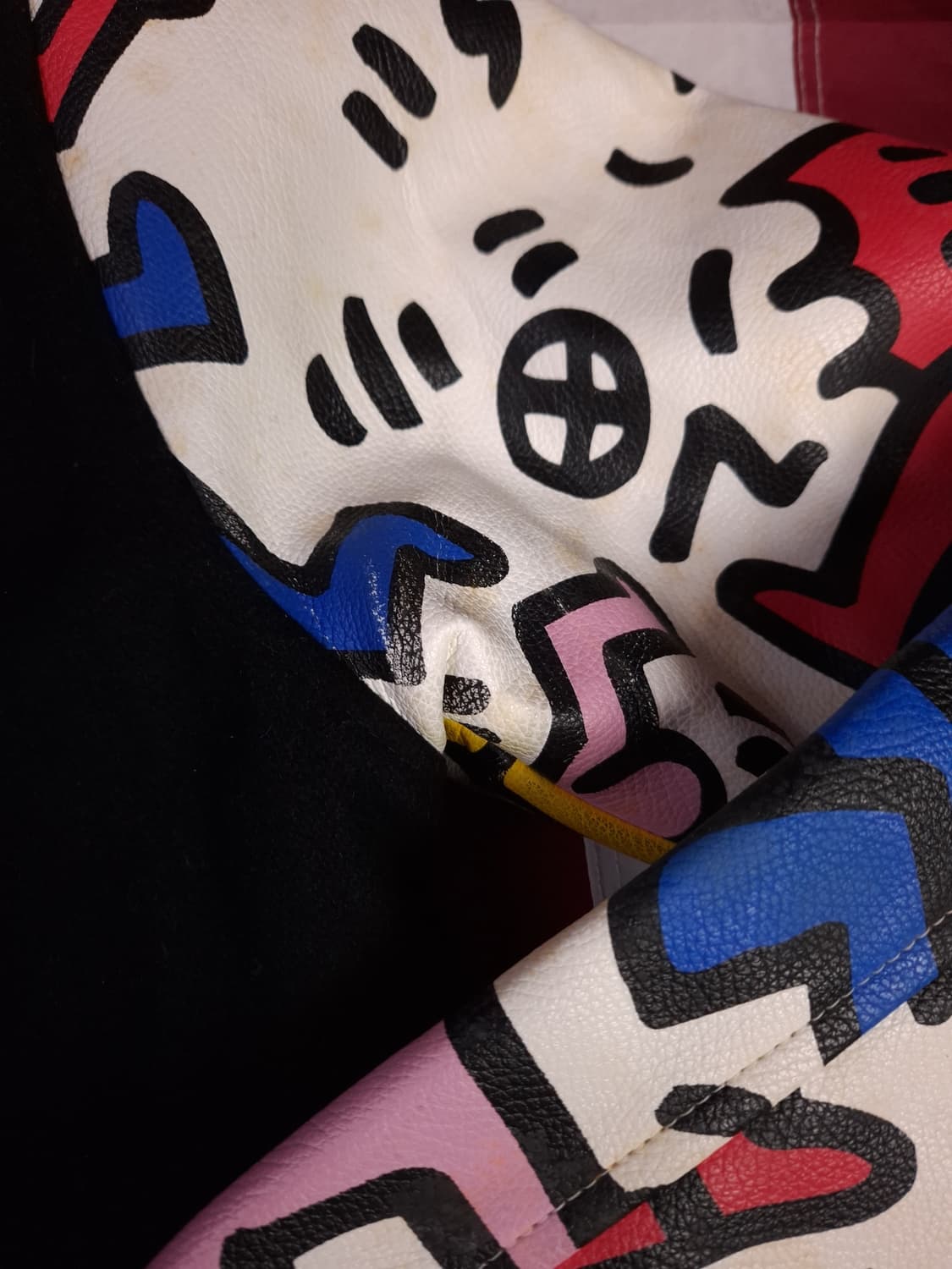 오리지날 조이리치 x 키스해링 바시티 자켓 상품이미지8