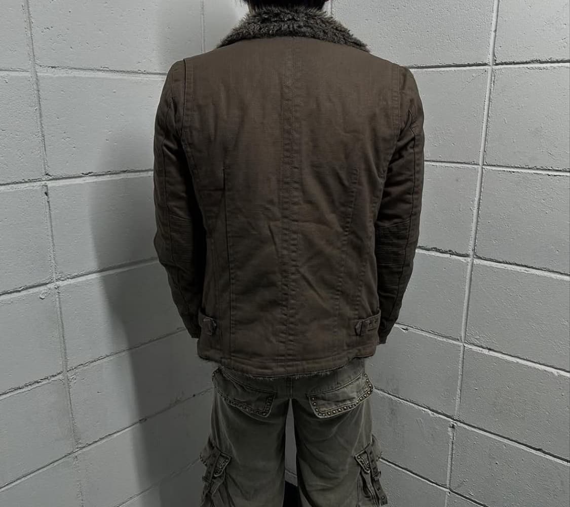 SCHLUSSEL Heavy cotton waxed work jacket 상품이미지3