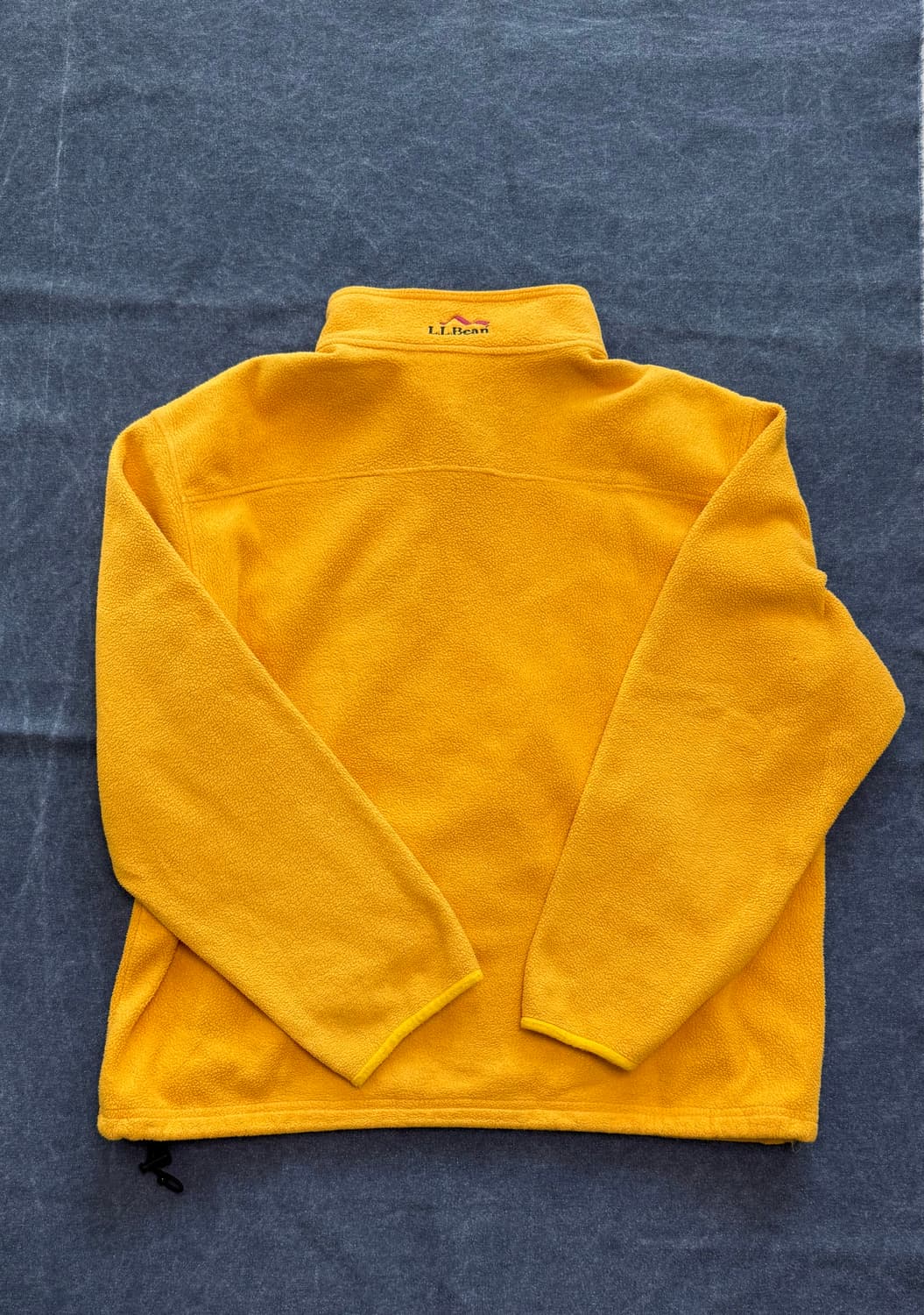 (L) 80s 엘엘빈 헤비 플리스 풀오버 옐로우 상품이미지5