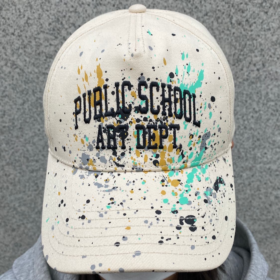 퍼블릭 스쿨 아트 뎁트 페인트 스플래터 캡 상품이미지7