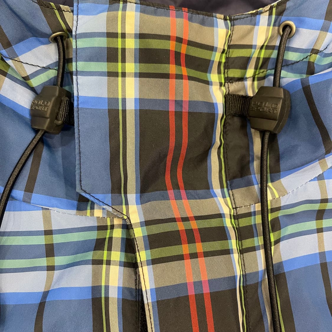 90's POLO sport  타탄 체크 후드 자켓 상품이미지5