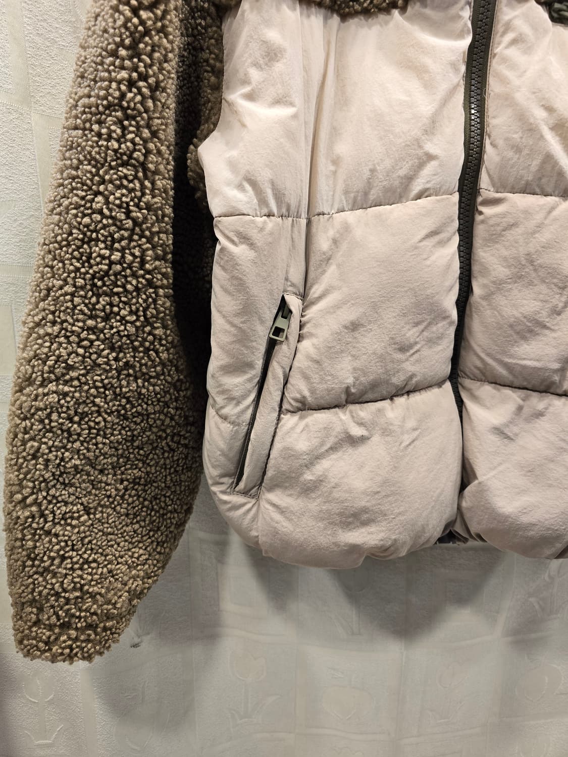 자라 양털 덤블 패딩 후드 점퍼 55~66 상품이미지4