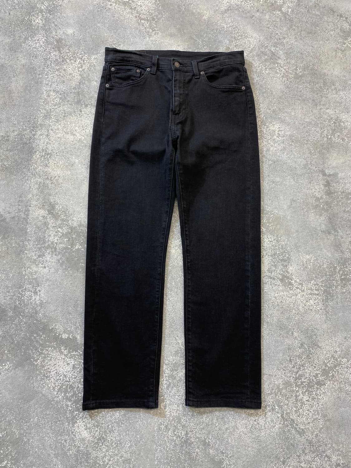 [32] Levi's 505 리바이스 프리미엄 빅E 블랙 데님팬츠 상품이미지5