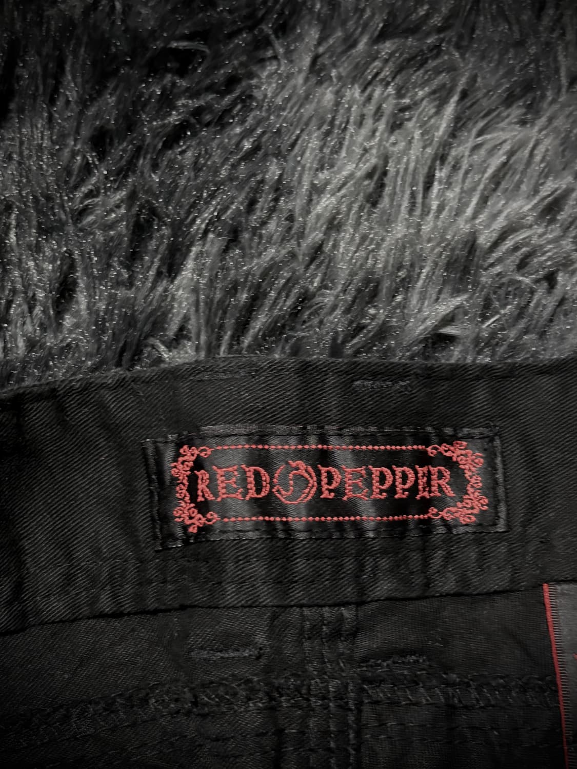 Red Pepper 포켓 지퍼 디테일 블랙 스키니진 상품이미지8