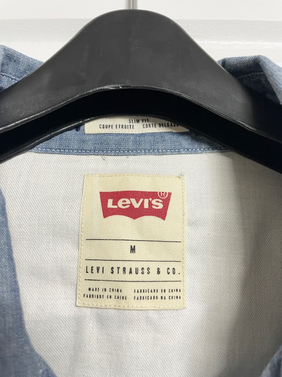 리바이스 데님 셔츠 상품이미지5