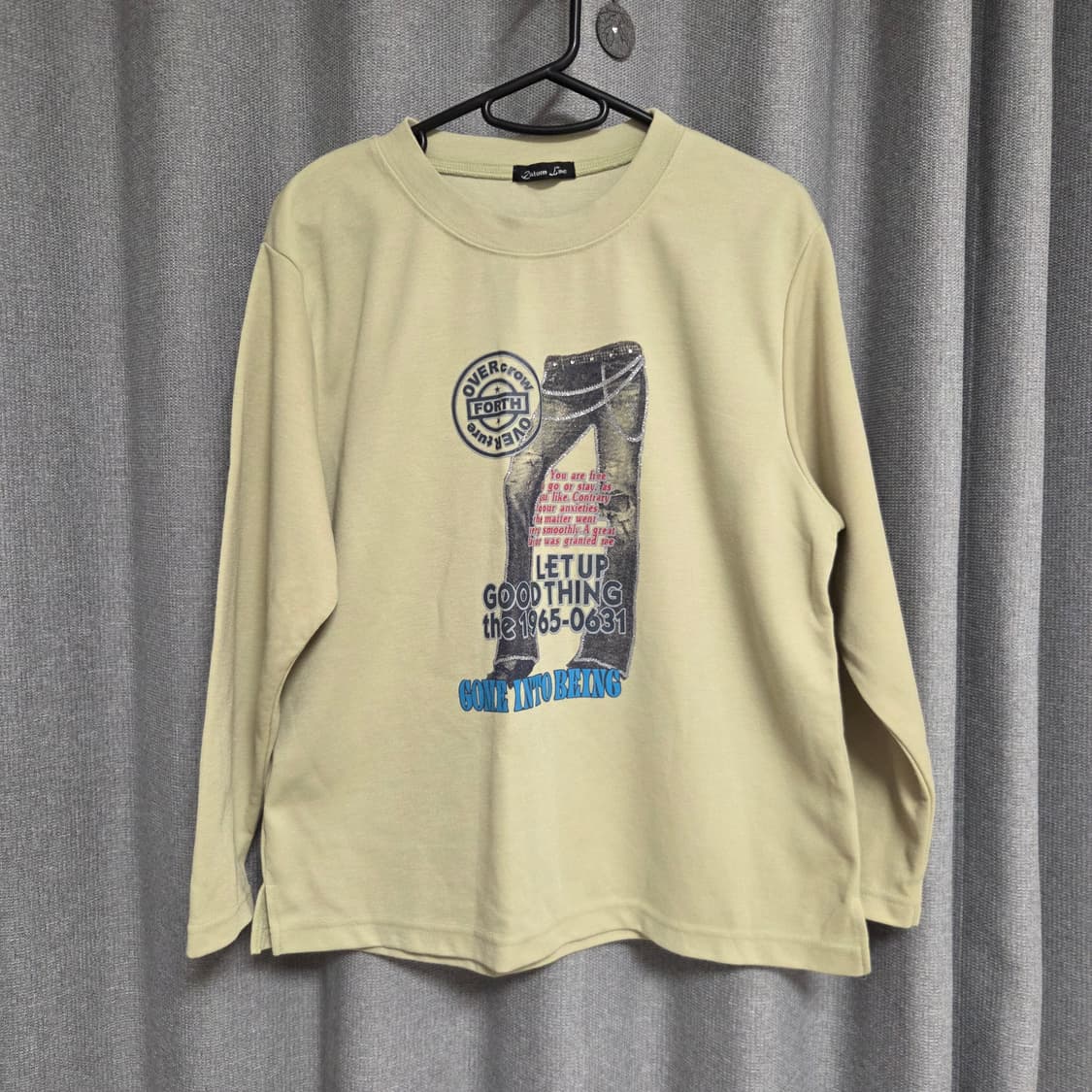 Datum Japan y2k 긴팔 티셔츠 M-L 상품이미지1