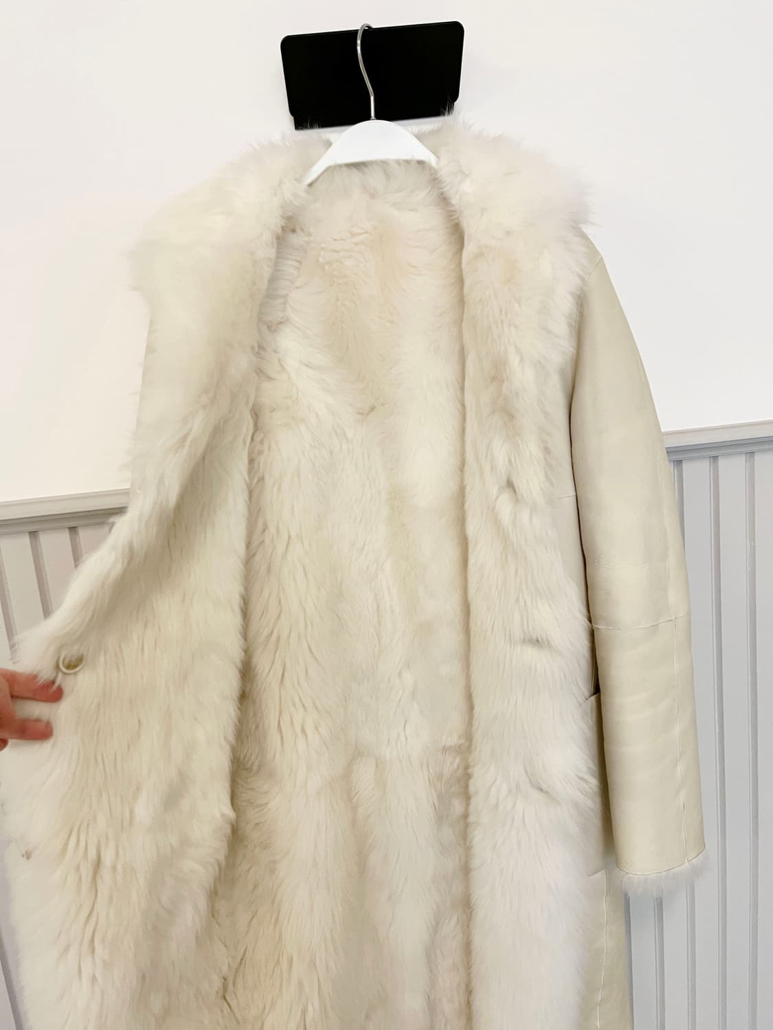 질 샌더 무스탕 퍼 코트 상품이미지6