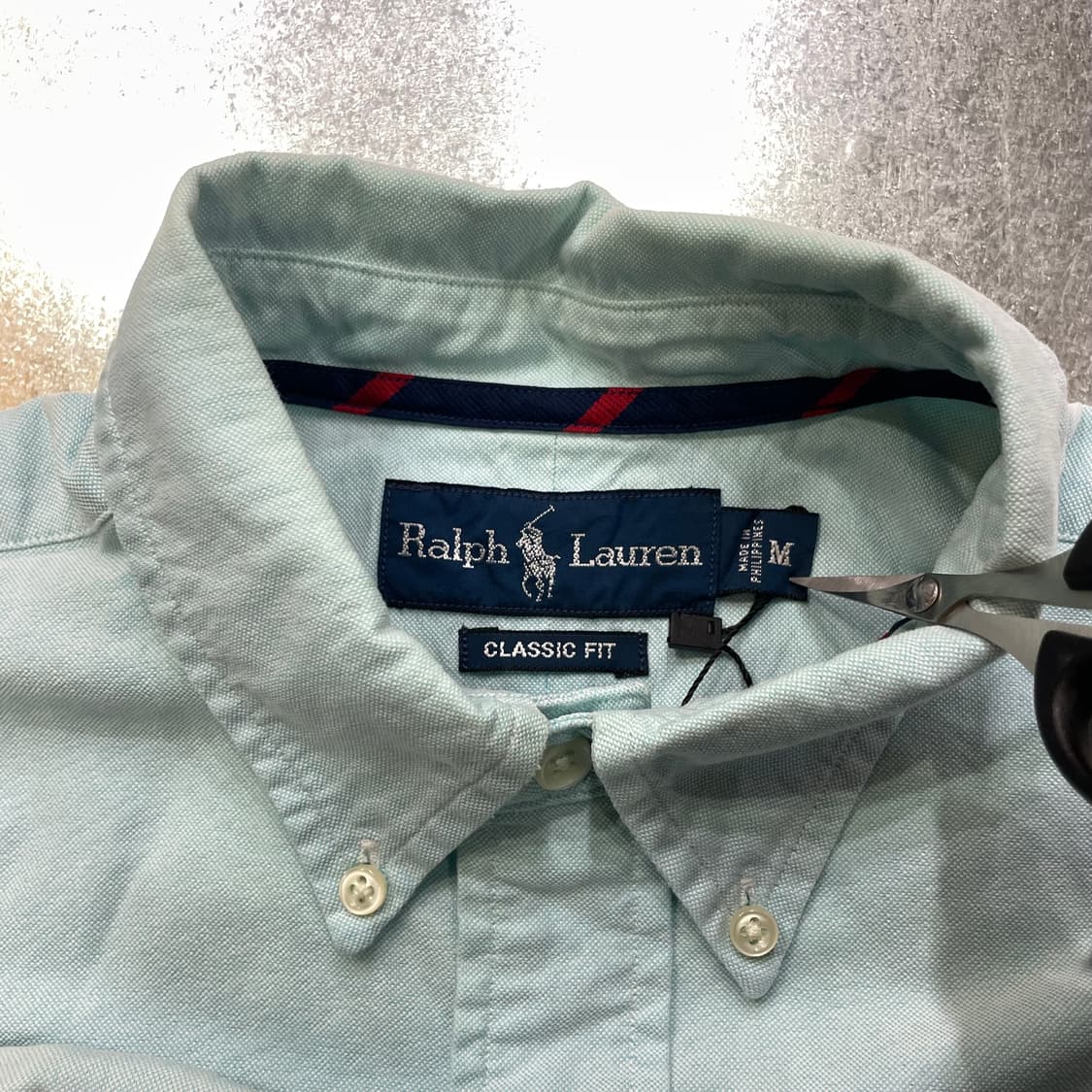 (M) POLO 폴로 랄프로렌 솔리드 셔츠 클래식핏 상품이미지9
