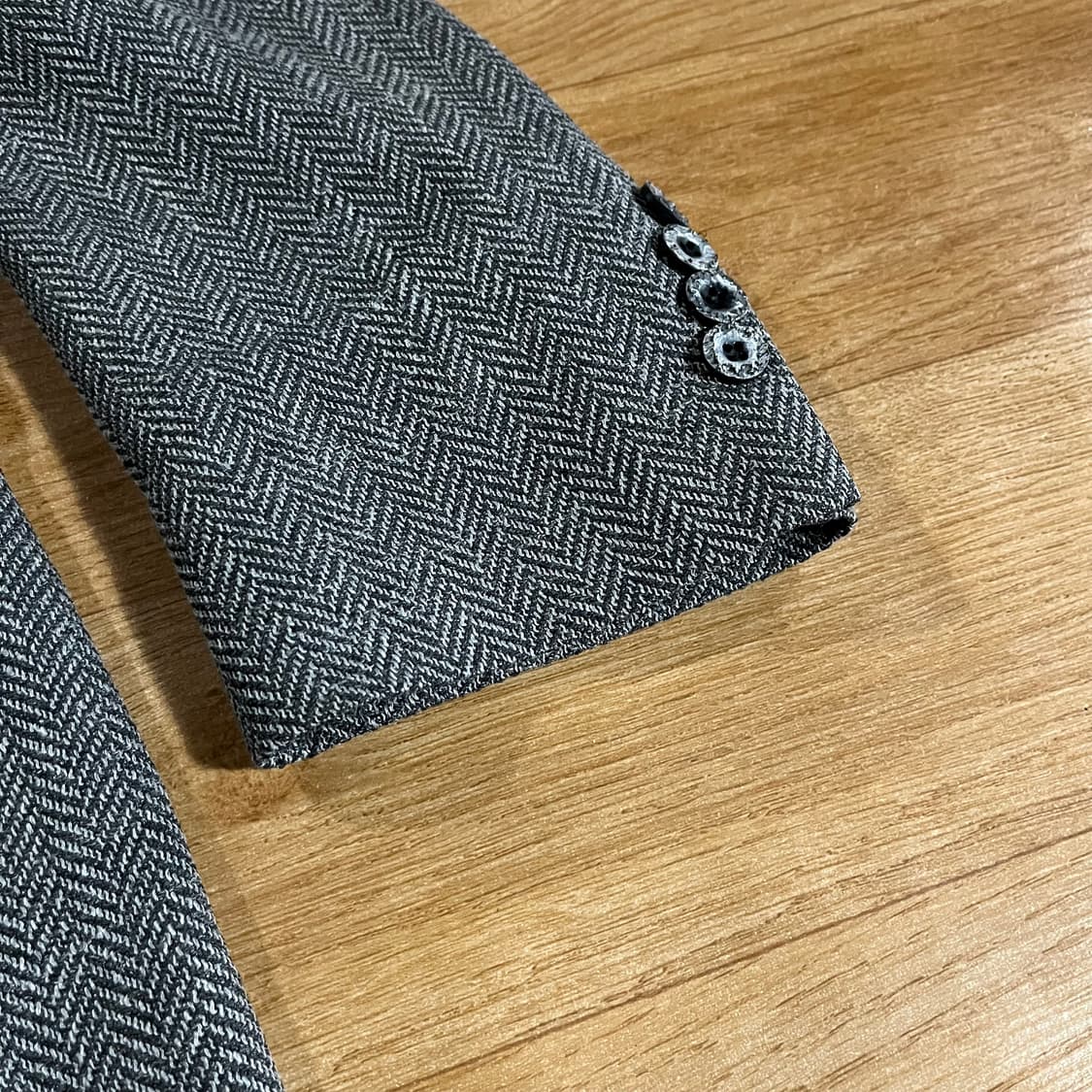 [105] 킨록 제냐 헤링본 린넨실크 자켓 상품이미지5