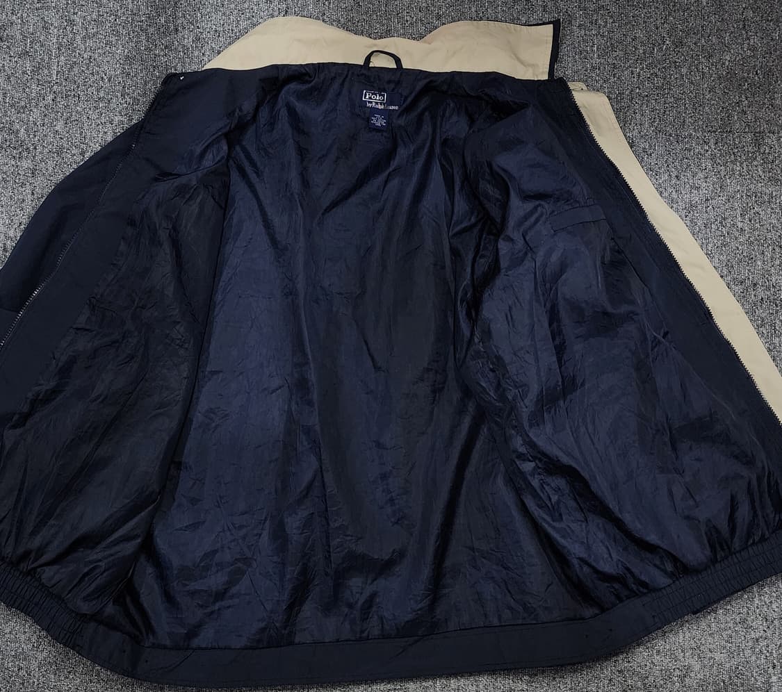 폴로 랄프로렌 90s USA 빈티지 폴리쉘 스윙탑 자켓 상품이미지3