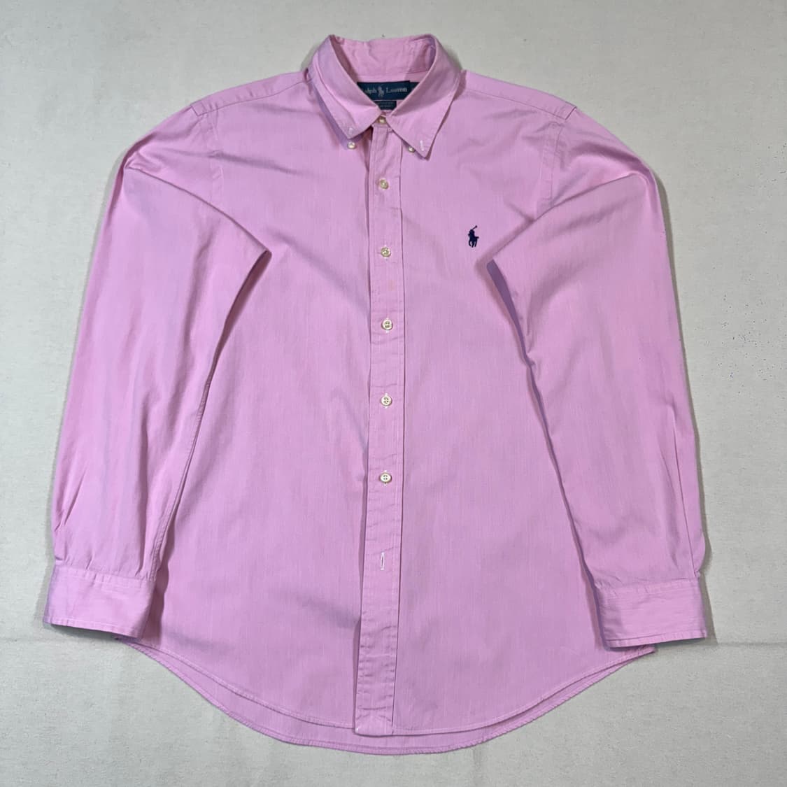 M) 폴로 랄프로렌 커스텀핏 드레스 셔츠 핑크 상품이미지1