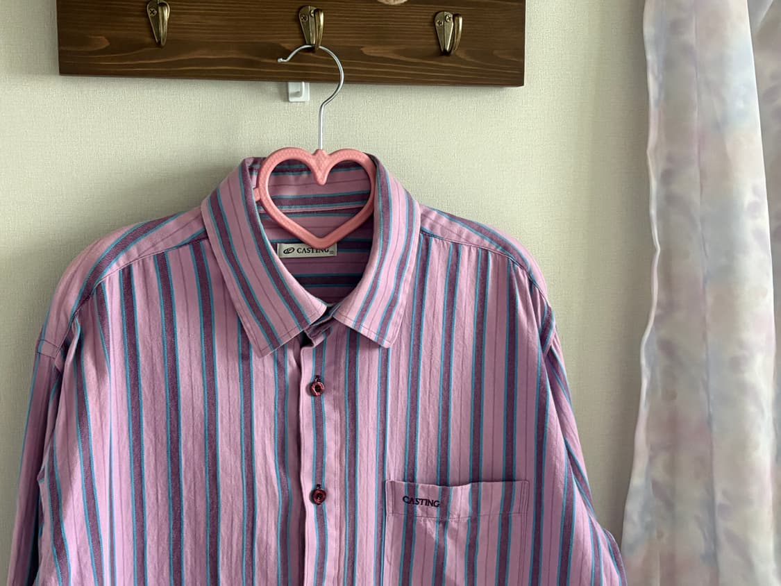 보라 블루 셔츠 상품이미지2