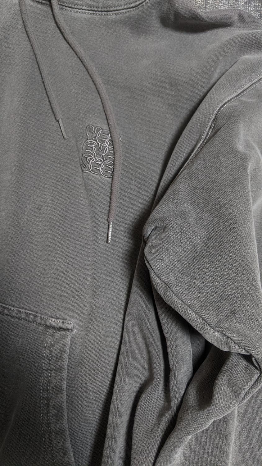 예스아이씨 피그 다이드 후드 스웻 셔츠 상품이미지5