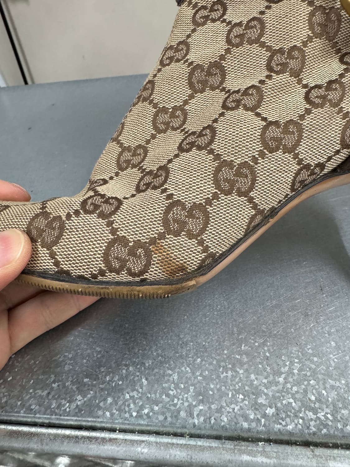 구찌 홀스빗 로고 부츠 36.5(235) (gr-3355) 상품이미지5