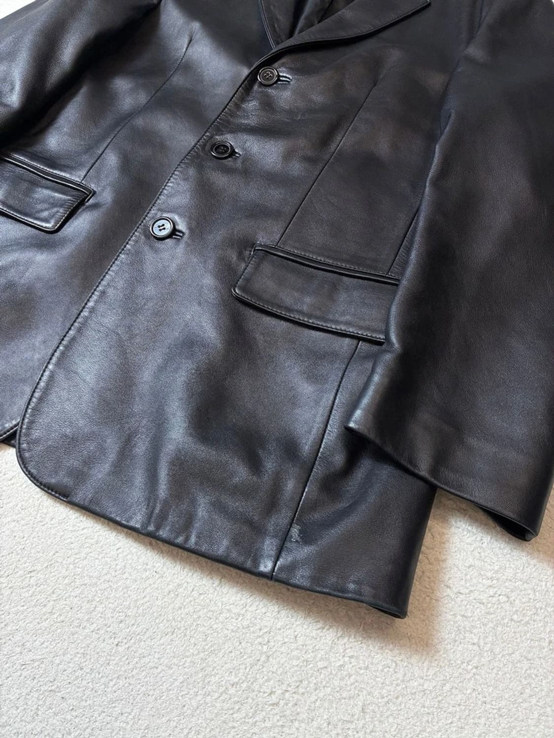 NEOCEN 00's 양가죽 3버튼 블레이져 PN7235 상품이미지3