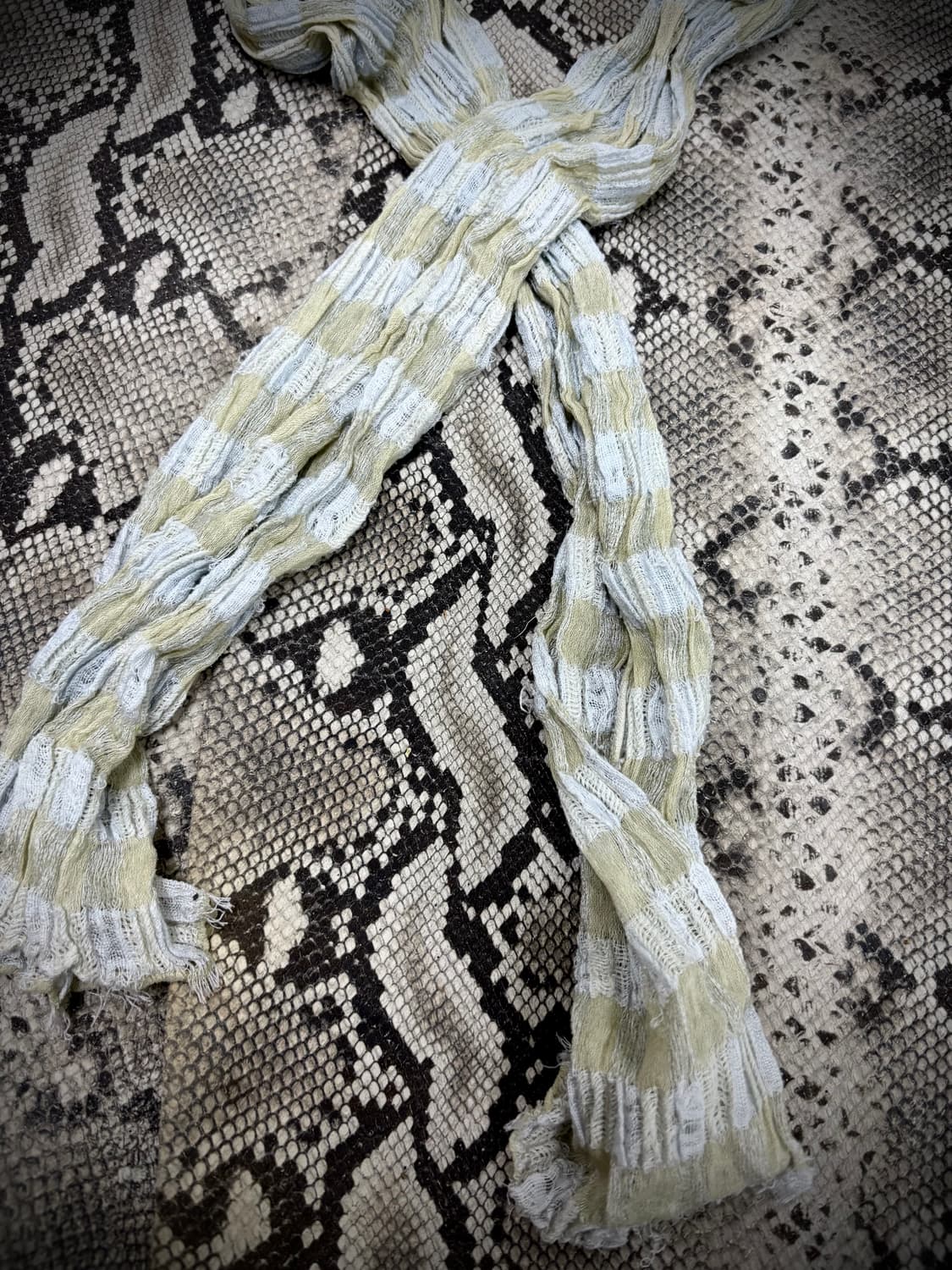 “Vintage” Nerd Stripe Scarf 상품이미지2