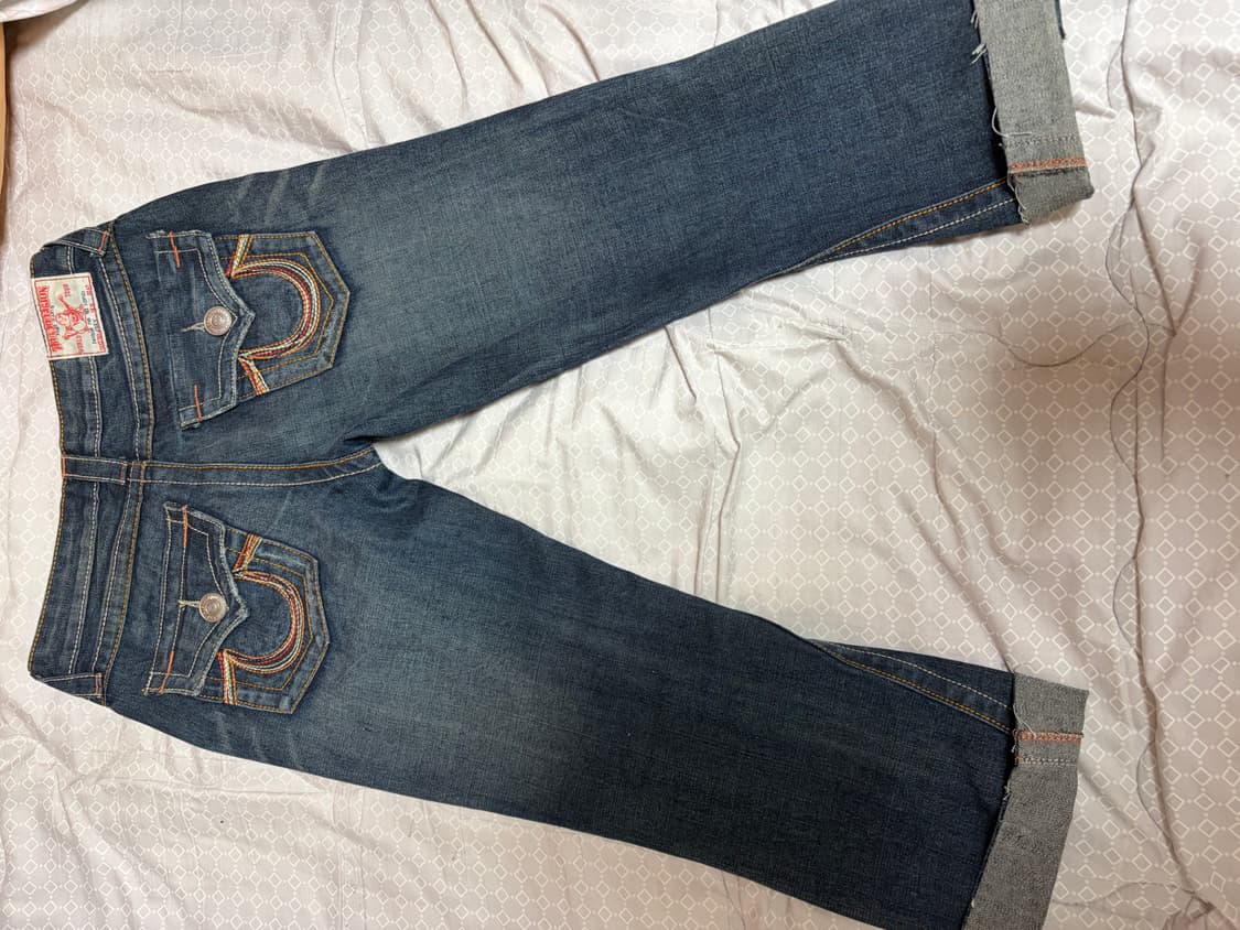 트루릴리전 usa 7부바지 상품이미지2