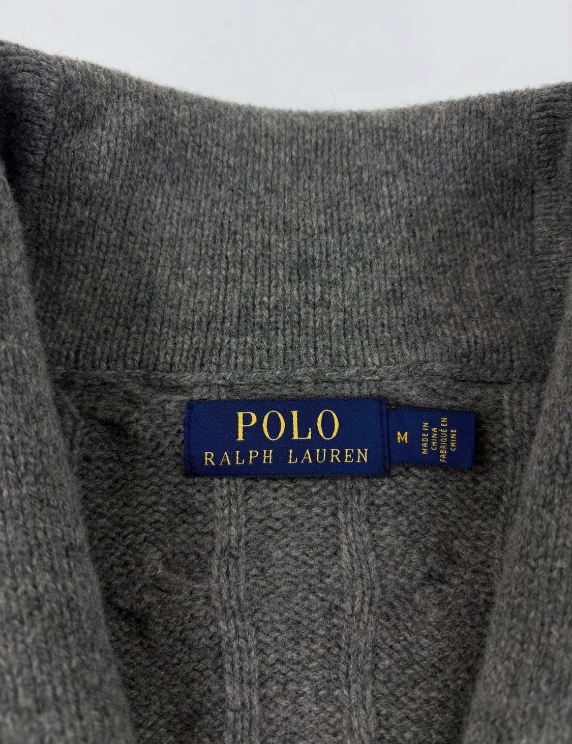  폴로 랄프로렌 울 숄카라 가디건  상품이미지3