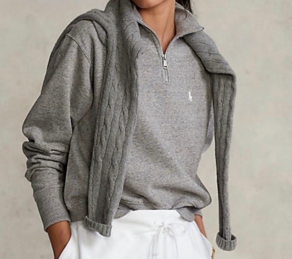 폴로 랄프로렌 우먼스 쿼터집 크리스탈 착용  상품이미지3