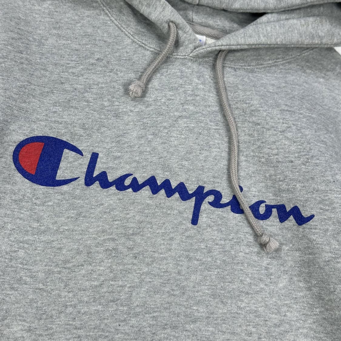 챔피온 애슬레틱 레터링 그레이 후드티 (M) 상품이미지3