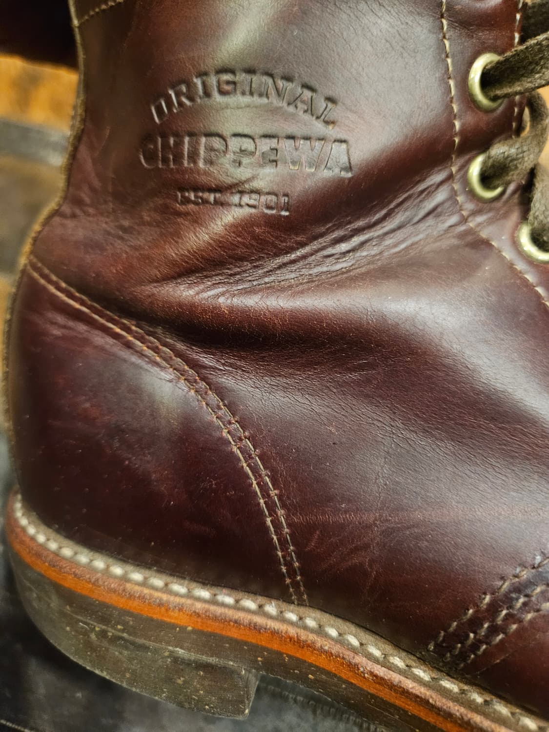 치페와 코도반 서비스 부츠 상품이미지3