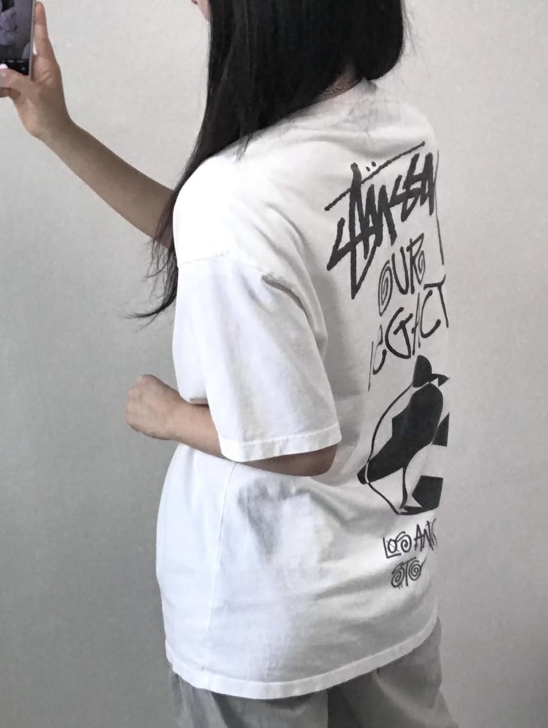 Stussy X Ourlegacy 스투시 X 아워레가시 화이트 티셔츠 상품이미지10