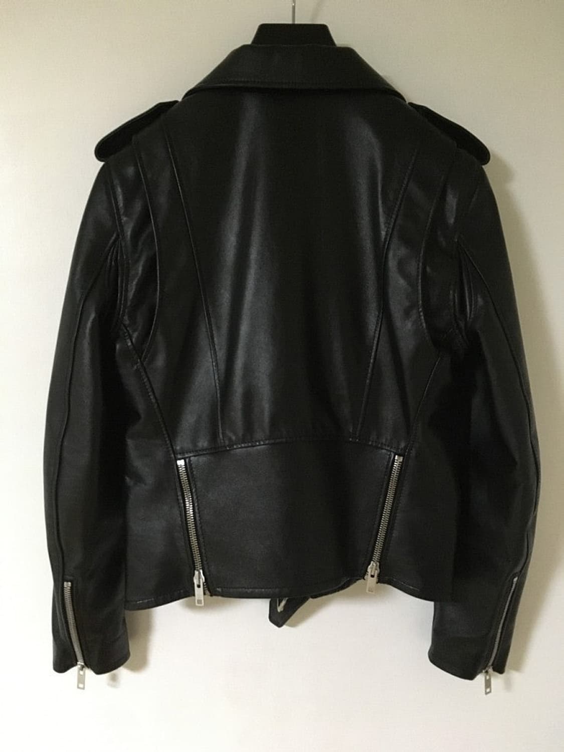 셀린느 클래식 바이커 레더 자켓 52사이즈 상품이미지2
