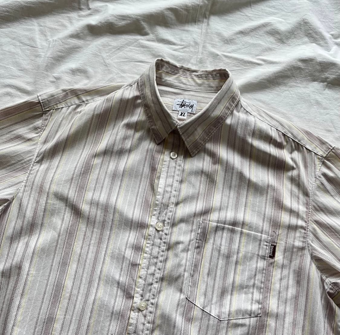 90-00s 올드 스투시 USA MADE 셔츠 상품이미지3