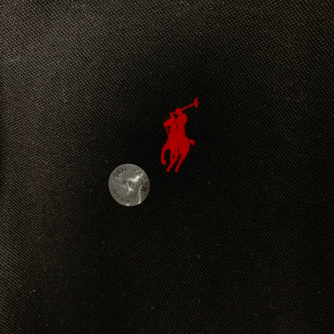 폴로 랄프로렌 신형 블랙 긴팔 카라 티셔츠 상품이미지3