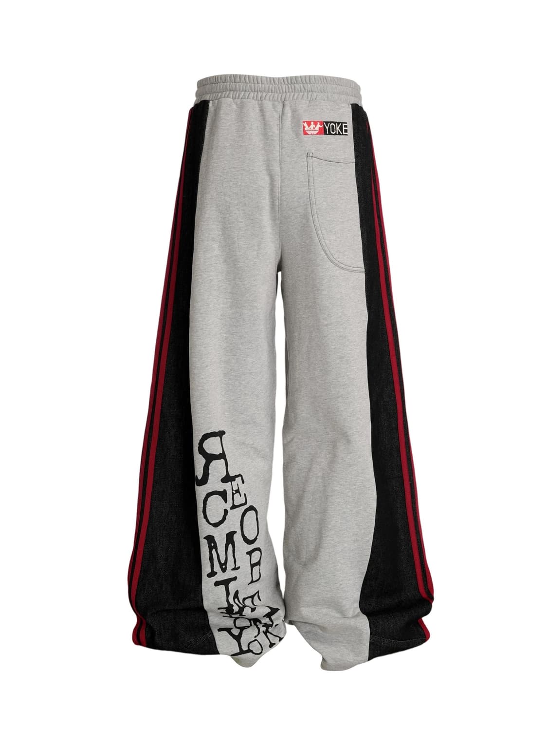 Color Block Wide Sweat Pants 상품이미지3