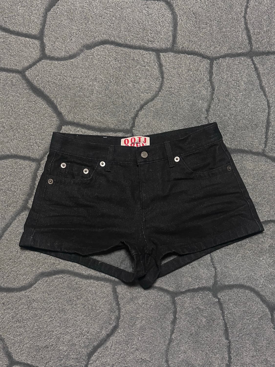 ootj 데님 로우 반바지 상품이미지1