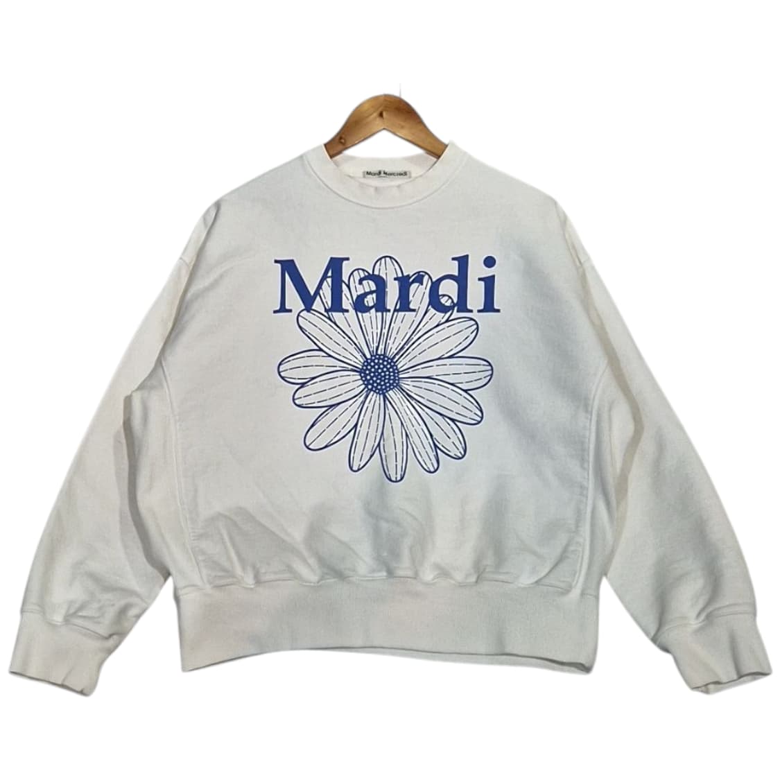 Mardi Mercredi 마르디 메크르디 플라워 맨투맨 상품이미지1