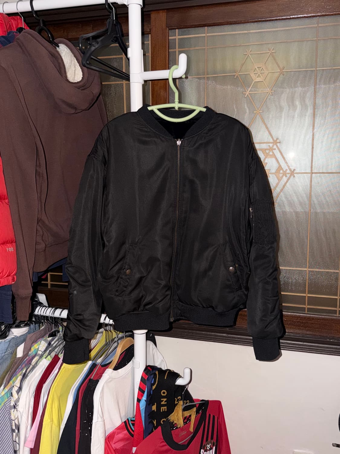 니코앤드 MA-1 퍼 리버시블 자켓 상품이미지1