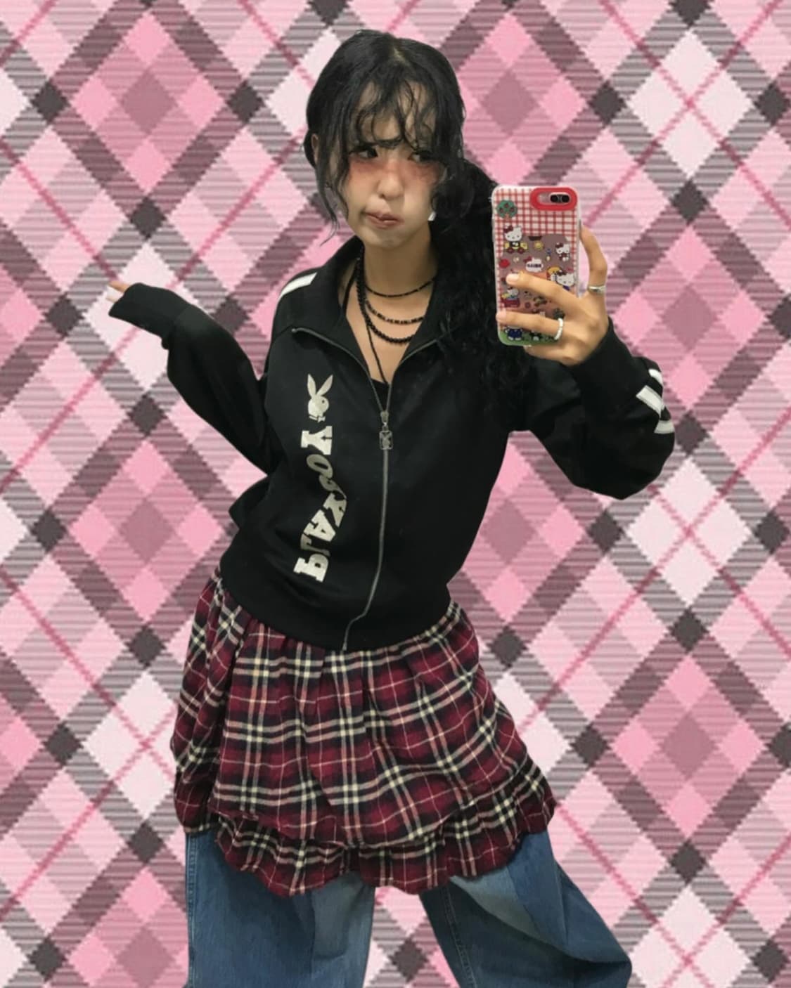 Play Boy Silver Glitter Jersey 상품이미지1