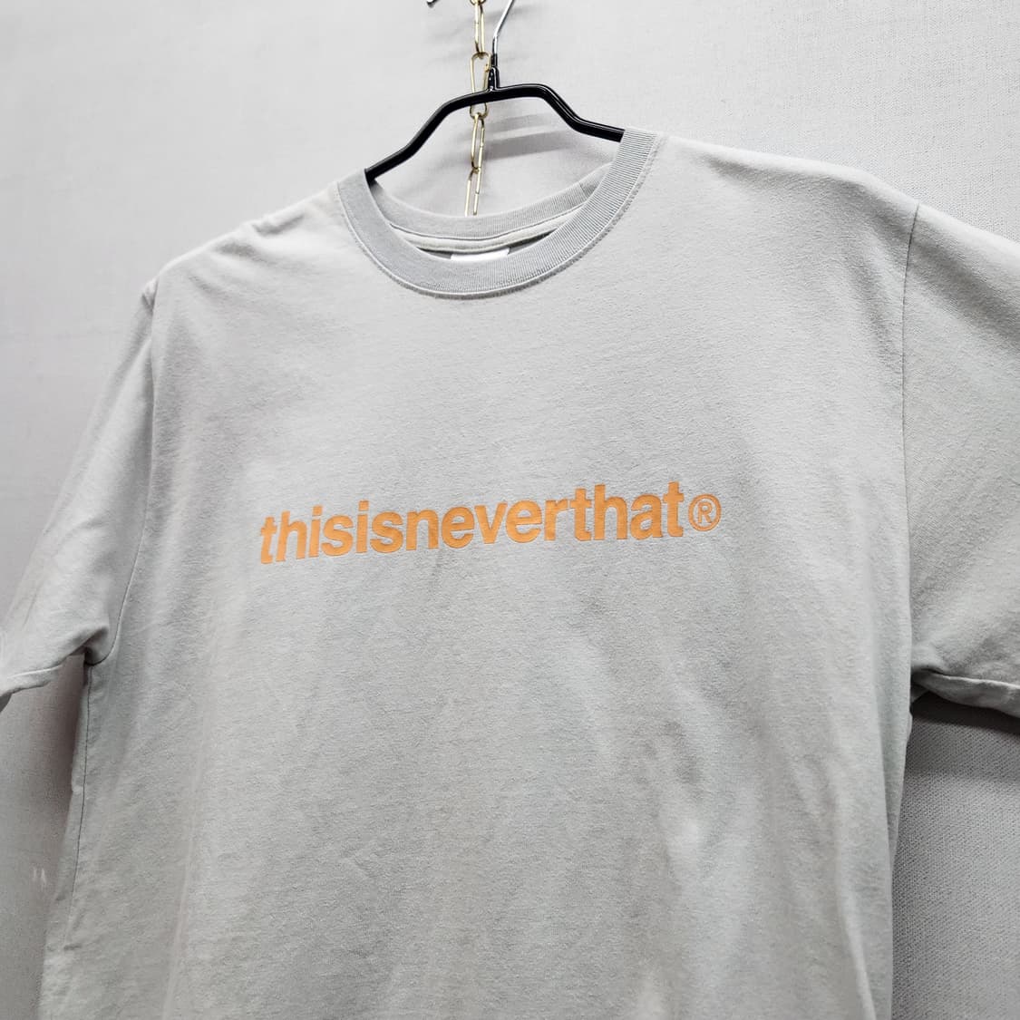 디스이즈네버댓 빅로고 프린팅 반팔티 S(M) 남여공용 상품이미지3