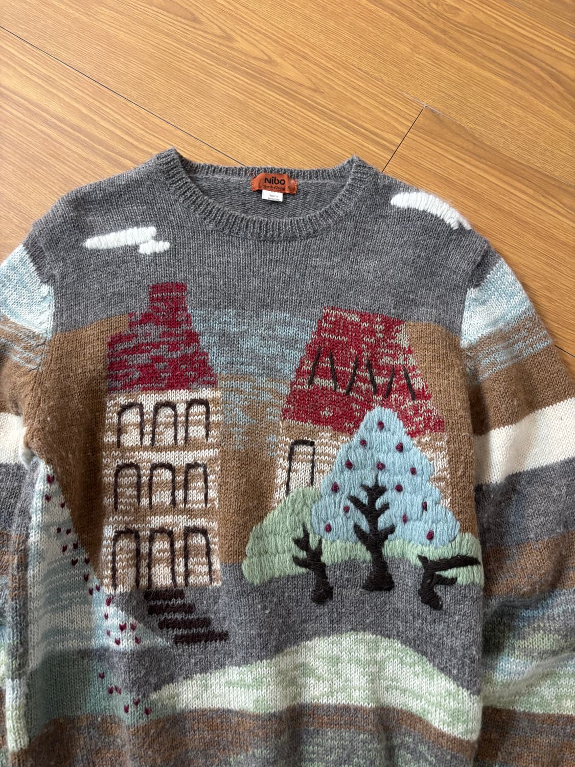 빈티지 노르딕 스웨터 상품이미지4