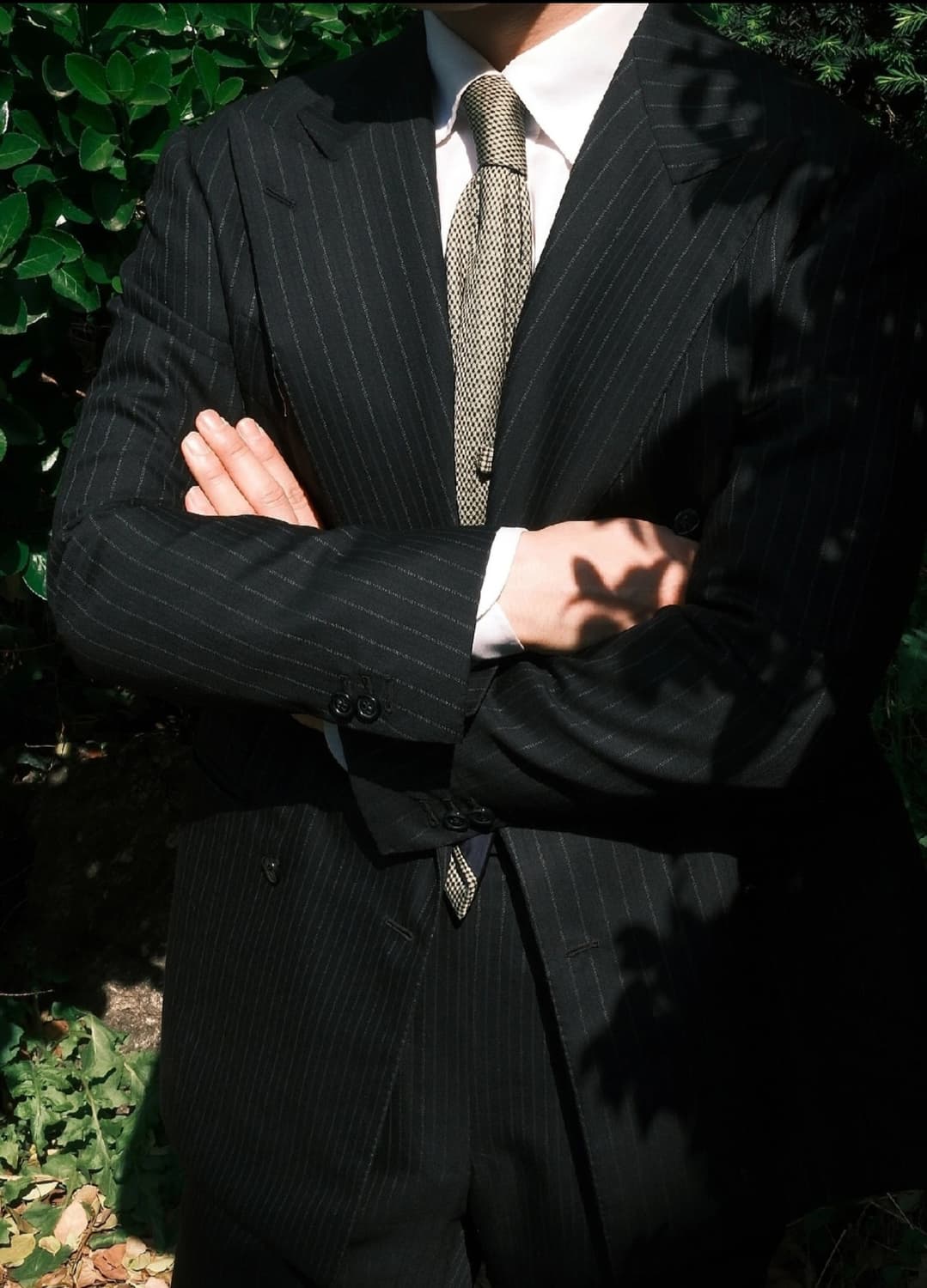 ​[판매] "가장 완벽한 블랙" - 톰포드 실루엣 허더스필드 비스포크 수 상품이미지1