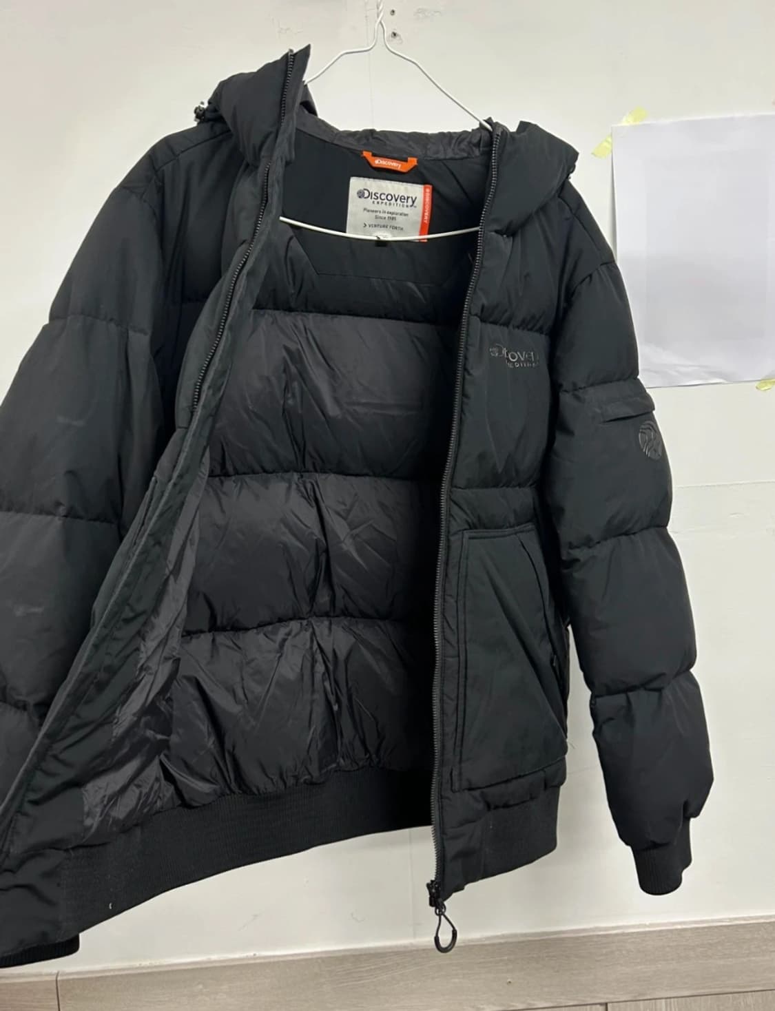 디스커버리 덕다운 패딩 90 블랙 상품이미지7