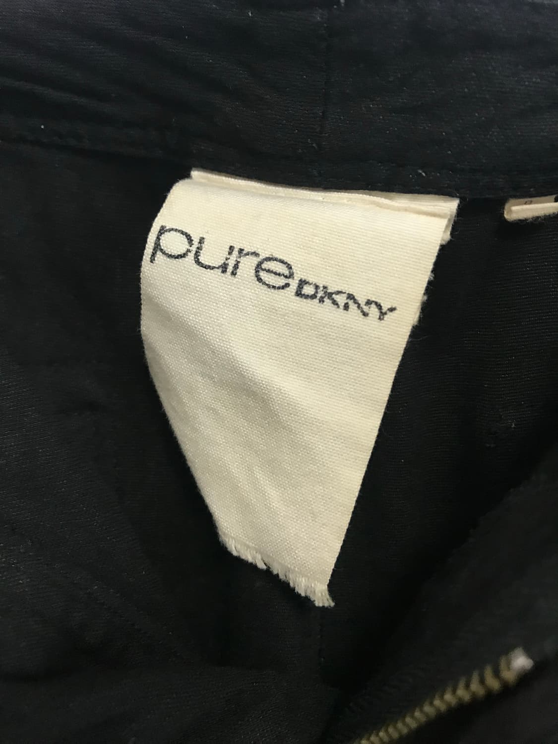 빈티지 dkny 아카이브 펑크 지퍼 린넨 팬츠 상품이미지8