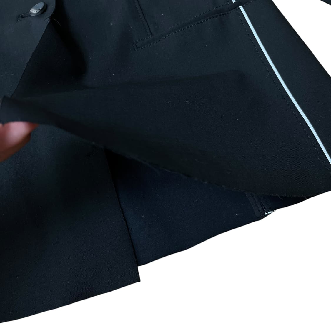 Helmut Lang 블랙 파이핑 블레이저 6 상품이미지4