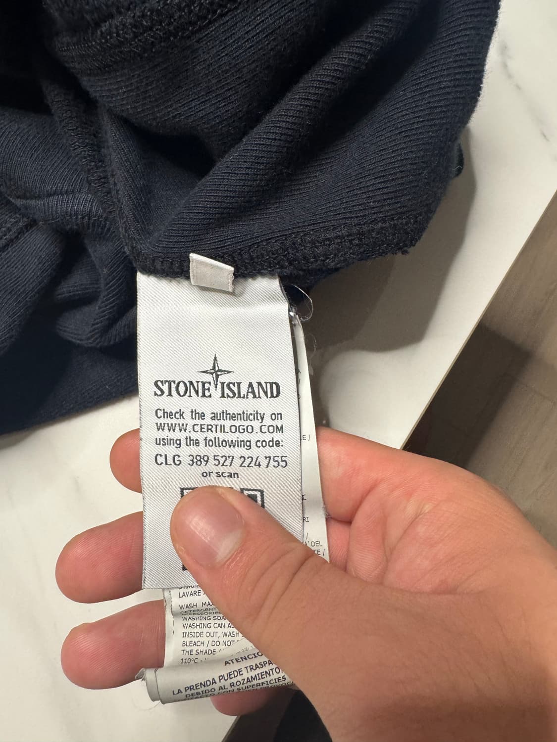 [S]20SS 스톤아일랜드 크루넥 블랙 맨투맨 상품이미지4